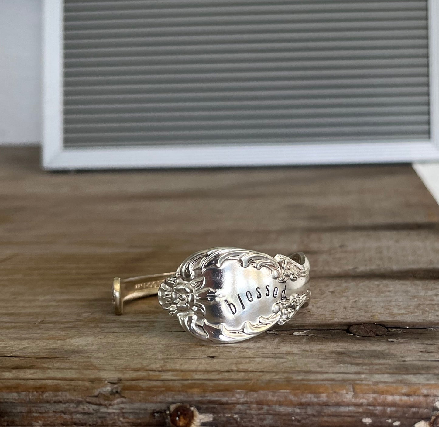Spoon Cuff Bracelet - GRAND ELEGANCE - BLESSED - #5558