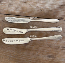 TO BRIE OR NOT TO BRIE - HAND Stamped Spreader/Knives