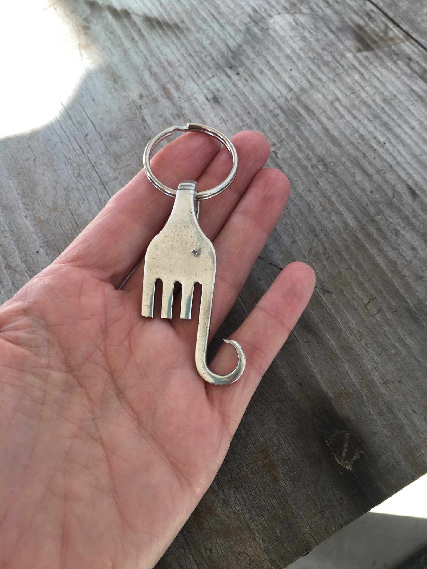 Fork Elephant Keychain - #4584