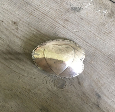 Spoon Belt Buckle - HEART - #2073
