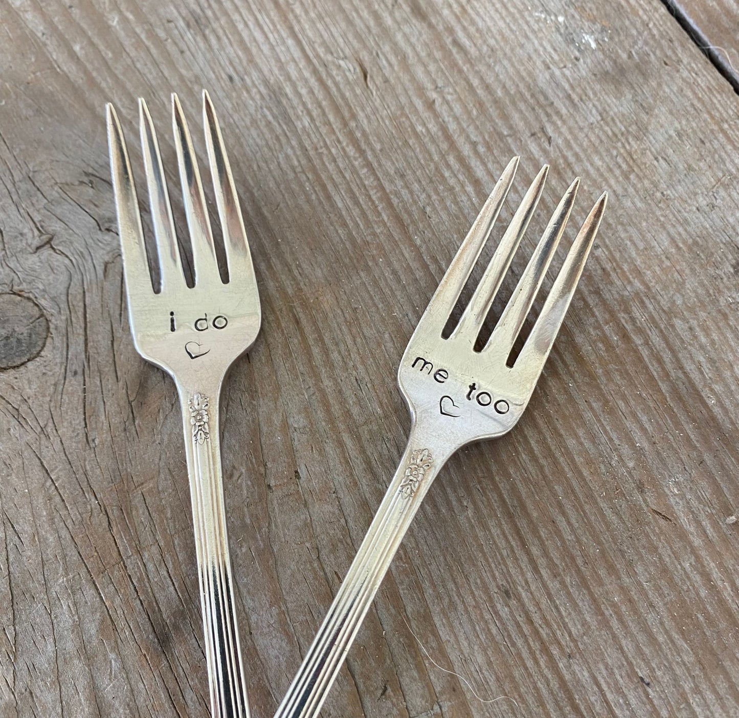 Wedding Cake Forks - I DO ME TOO - #3273