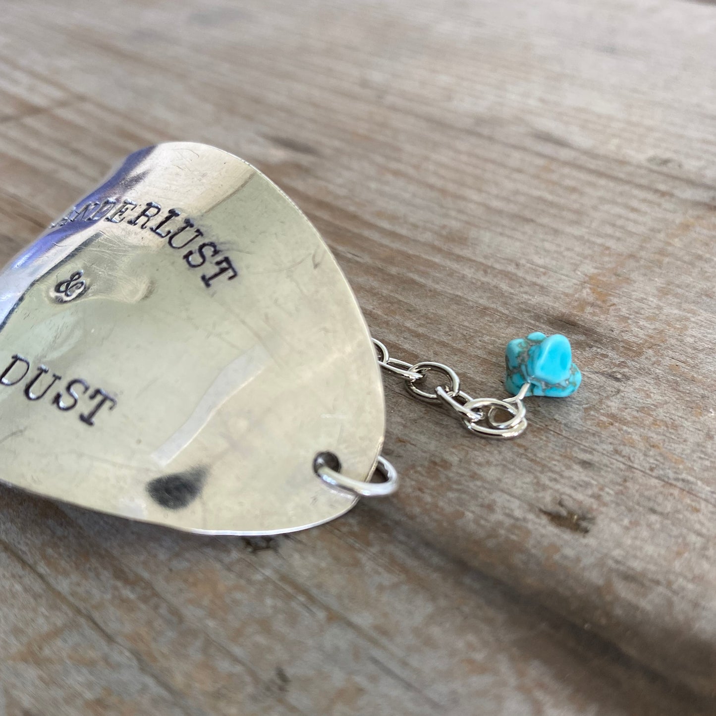 Stamped Spoon Bracelet - WANDERLUST & CITY DUST