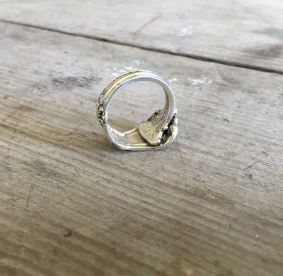 Sterling Reed & Barton Spoon Ring Side View