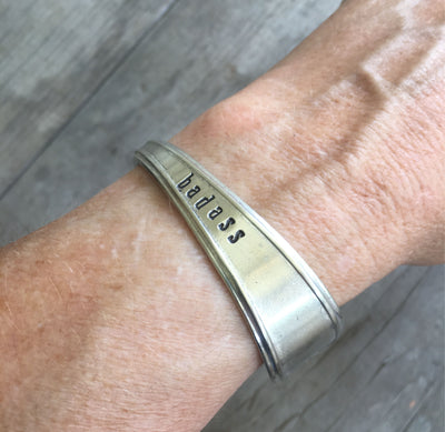 Spoon Cuff Bracelet - BADASS - LADY DORIS/PRINCESS - #4418