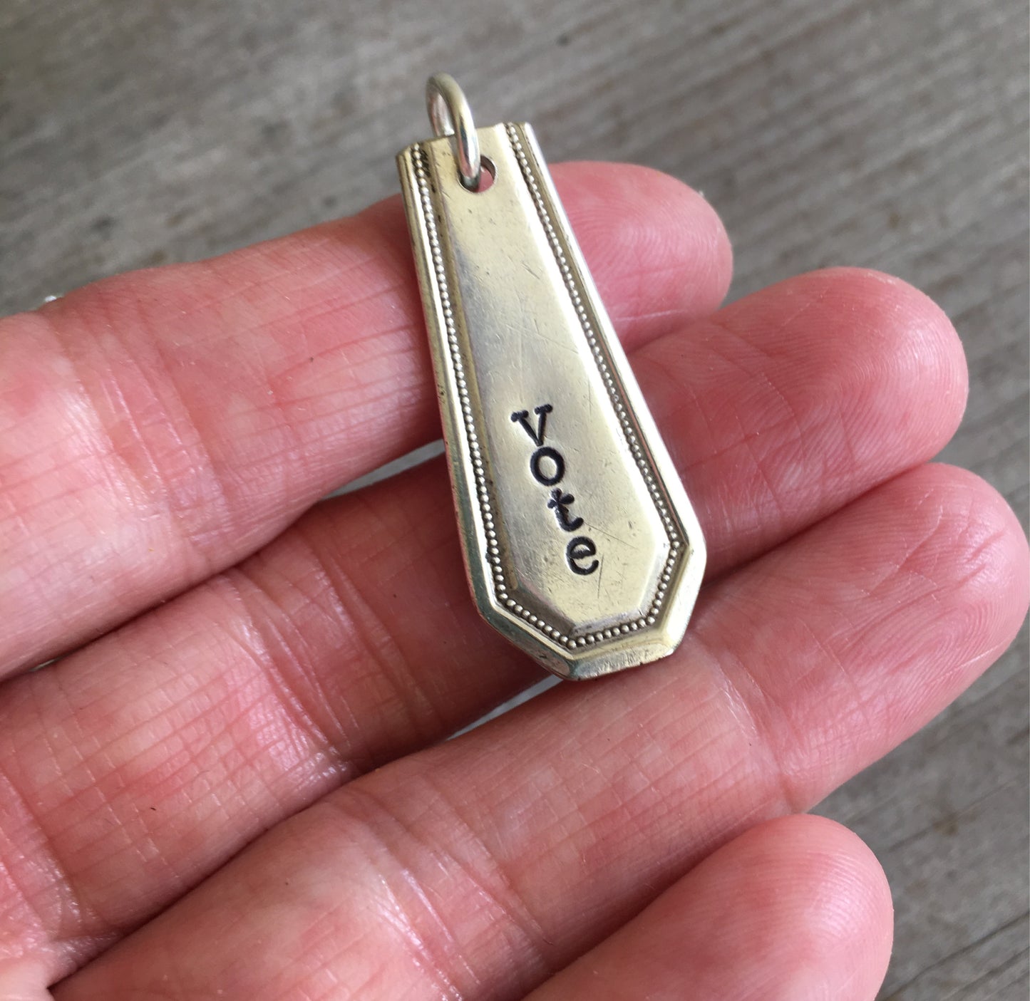 Bar Necklace - VOTE - #4439