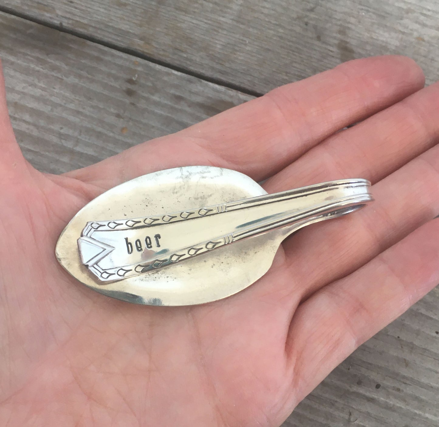 Spoon Money Clip - BEER - #4519