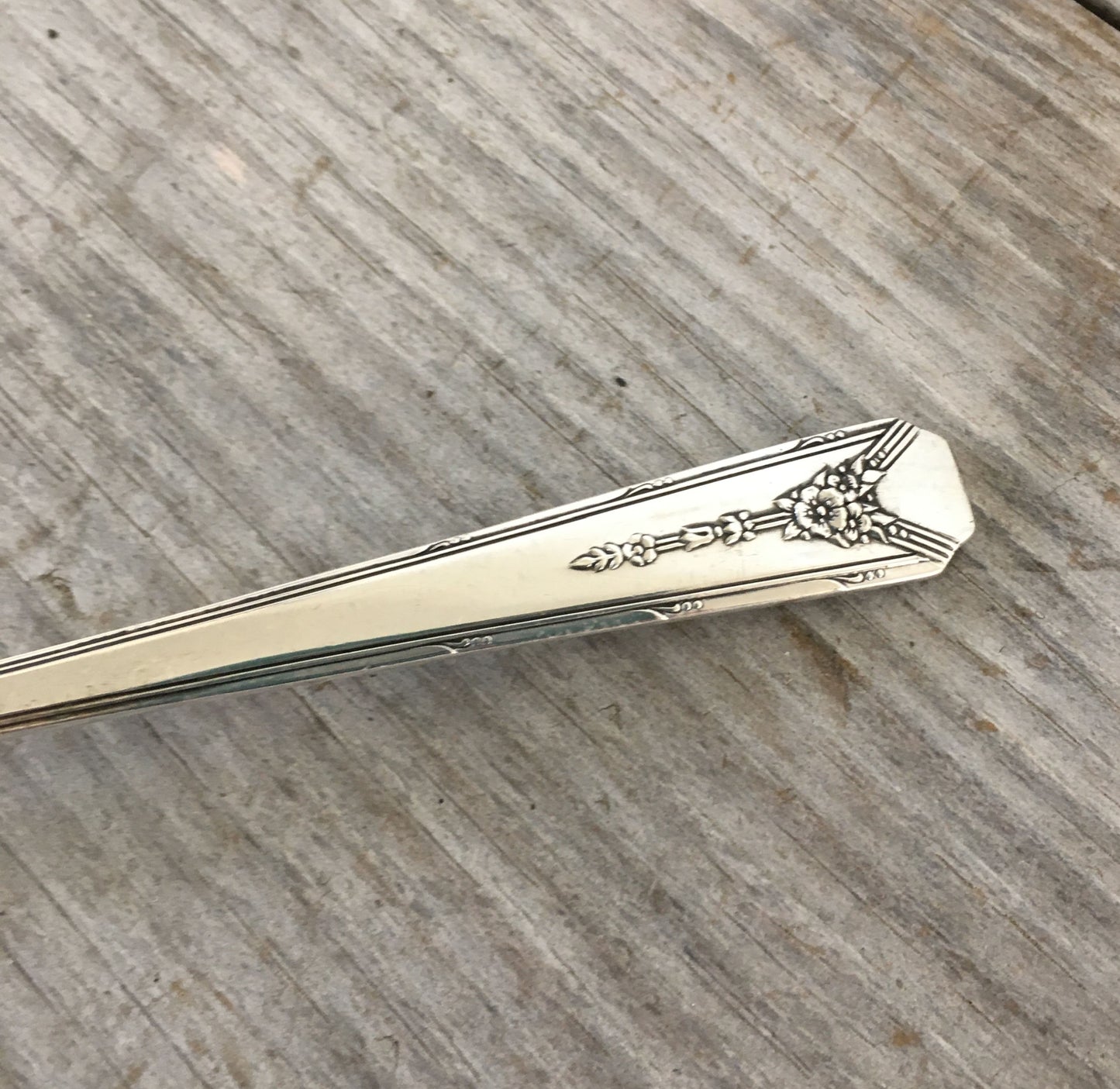 TIS THE SEASON - Hand Stamped Cheese Spreader/Knife - #4537