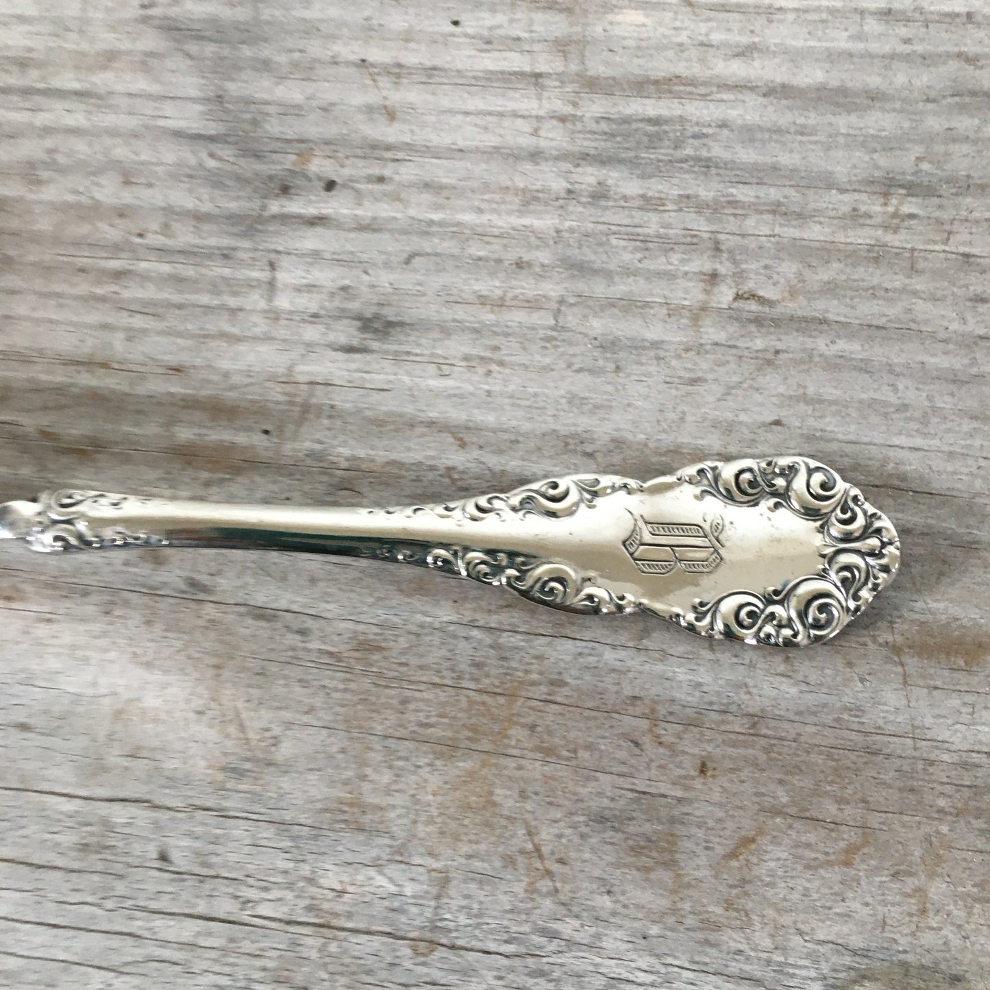 Hand Stamped Cheese Spreader/Knife - YOU PUT THE CUTE IN CHARCUTERIE - #4540