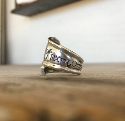 "Sierra" Spoon Ring EXPLORE - #4627