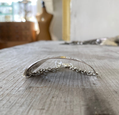 Stamped Spoon Bracelet - SHE BELIEVED SHE COULD SO SHE DID