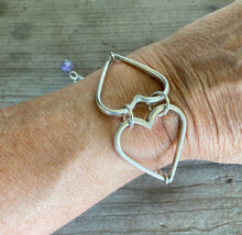 Handmade Relationship Bracelet from Upcycled Silverware
