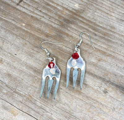 Fork Earrings - Unknown - #4918