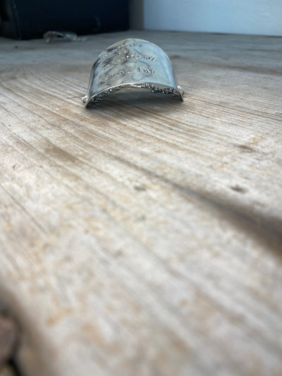 SALE Stamped Spoon Bracelet - CREATIVITY IS INTELLIGENCE HAVING FUN