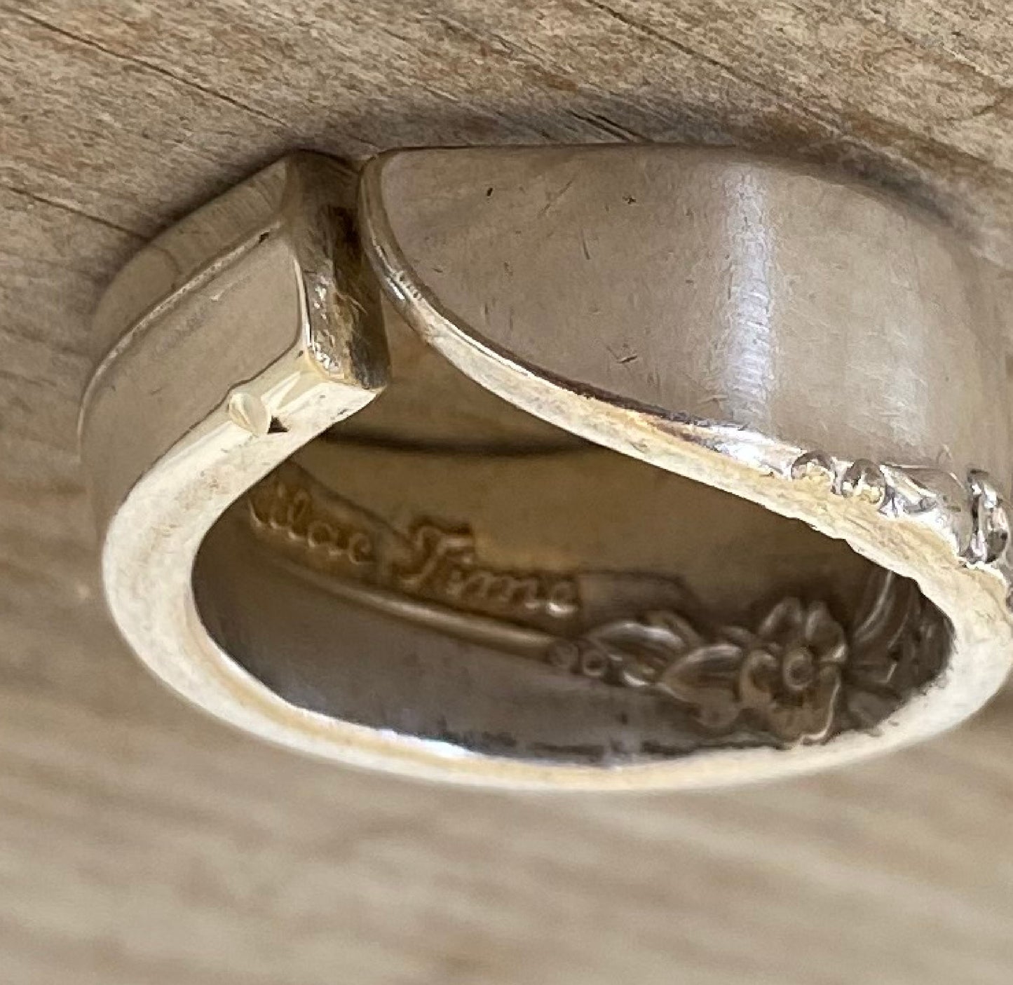 SALE Spoon Ring - Lilac Time