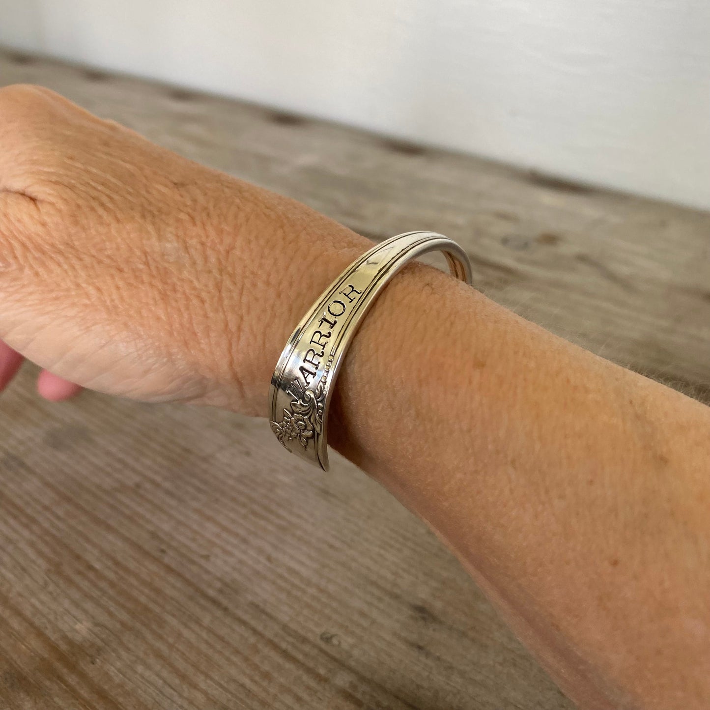 Spoon Cuff Bracelet - WARRIOR - Queen Bess