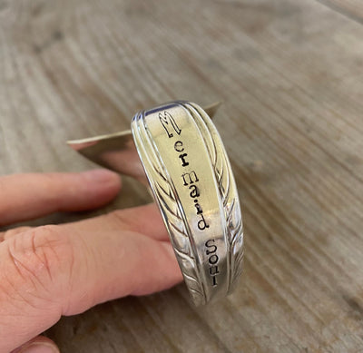 Spoon Cuff Bracelet - FLAME - #5092