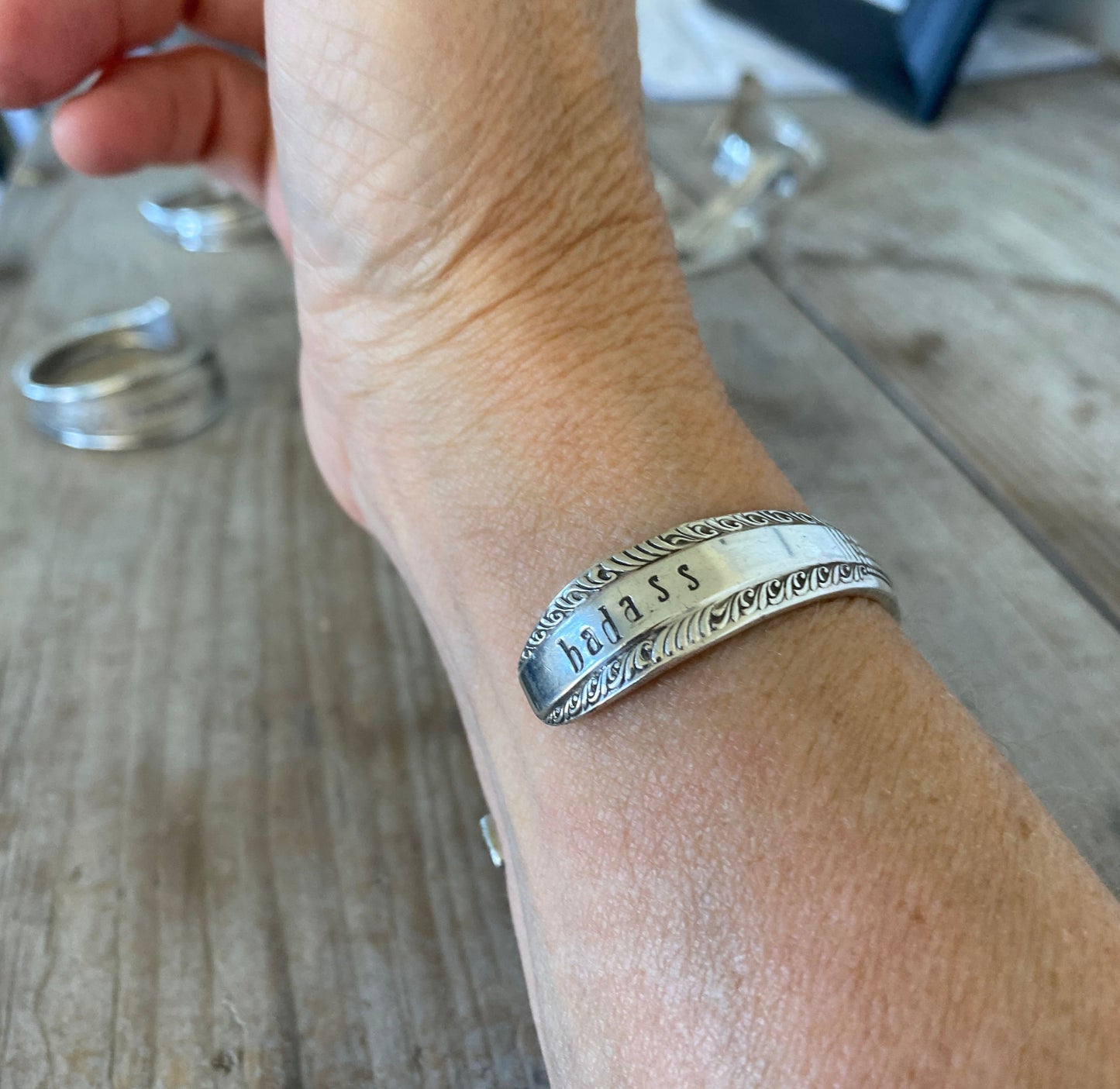 Spoon Cuff Bracelet - BADASS - Sharon