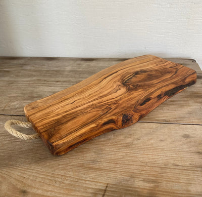 Italian Olivewood Charcuterie Board - #5373