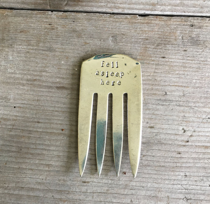 Fork Bookmark - FELL ASLEEP HERE