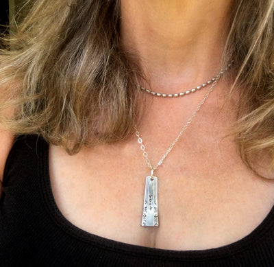 Bar Necklace - VOTE