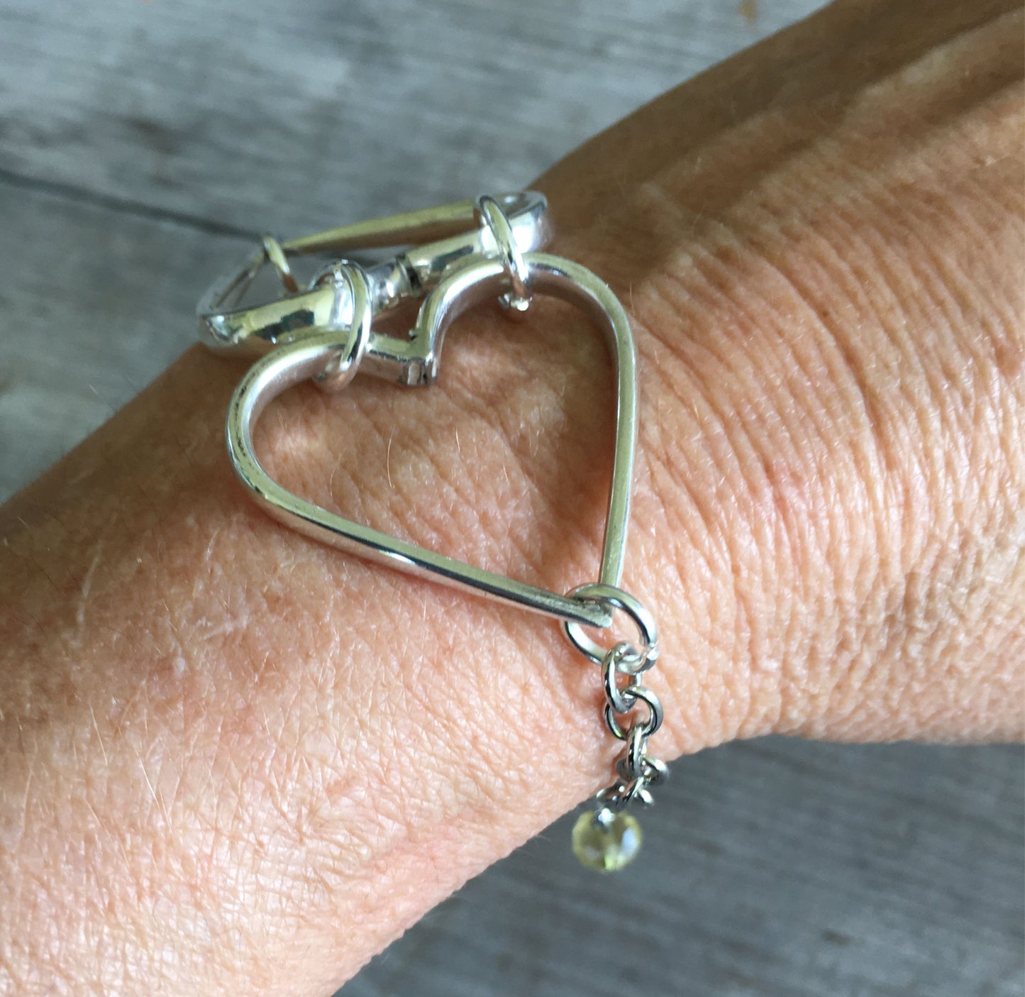 Fork Tine Heart Bracelet - #4257