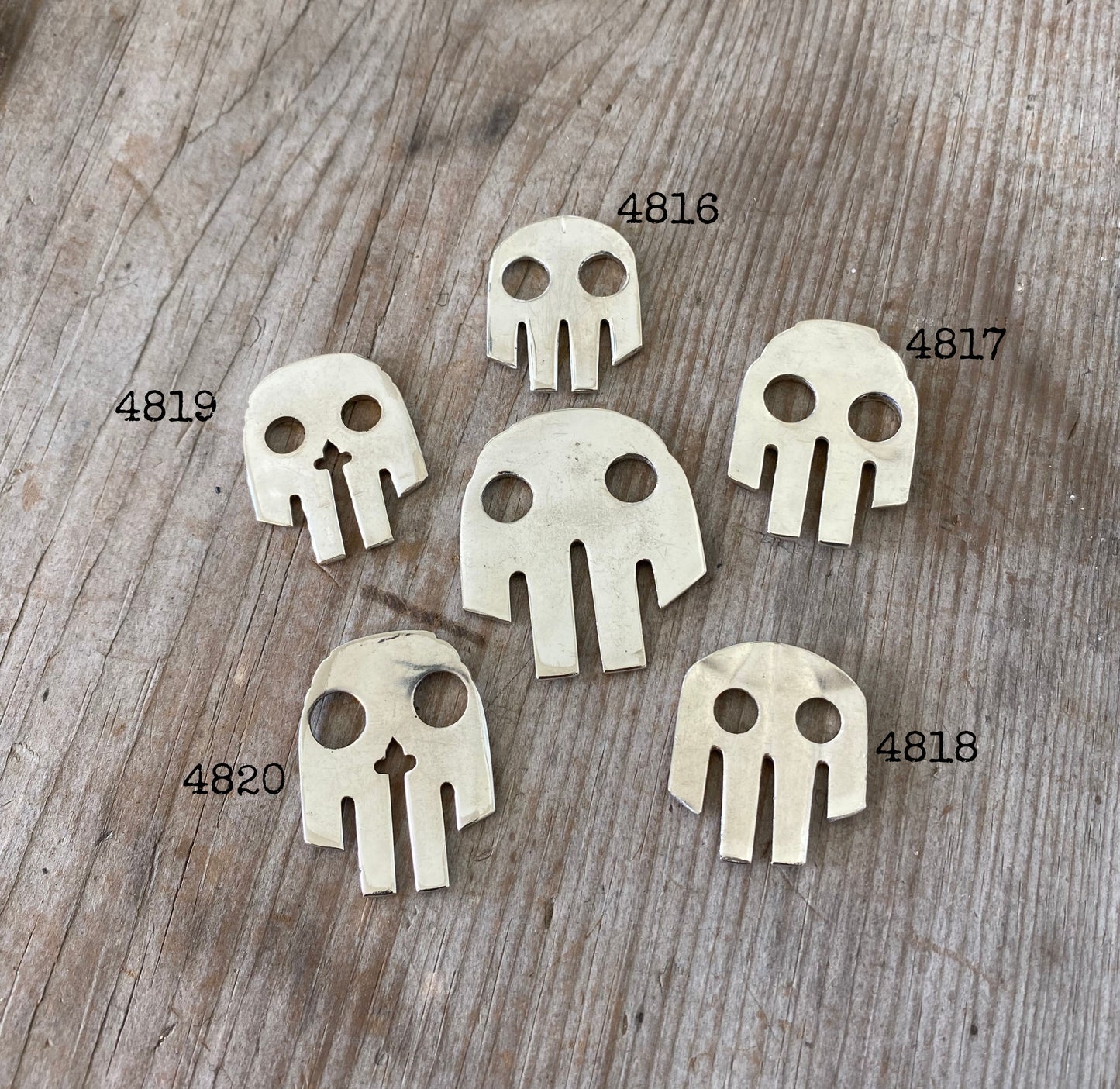 Fork Skull Necklaces/Keychains - Multiple Options