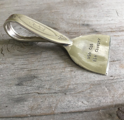 Spoon Cheese Knife - WHO CUT THE CHEESE - #4384