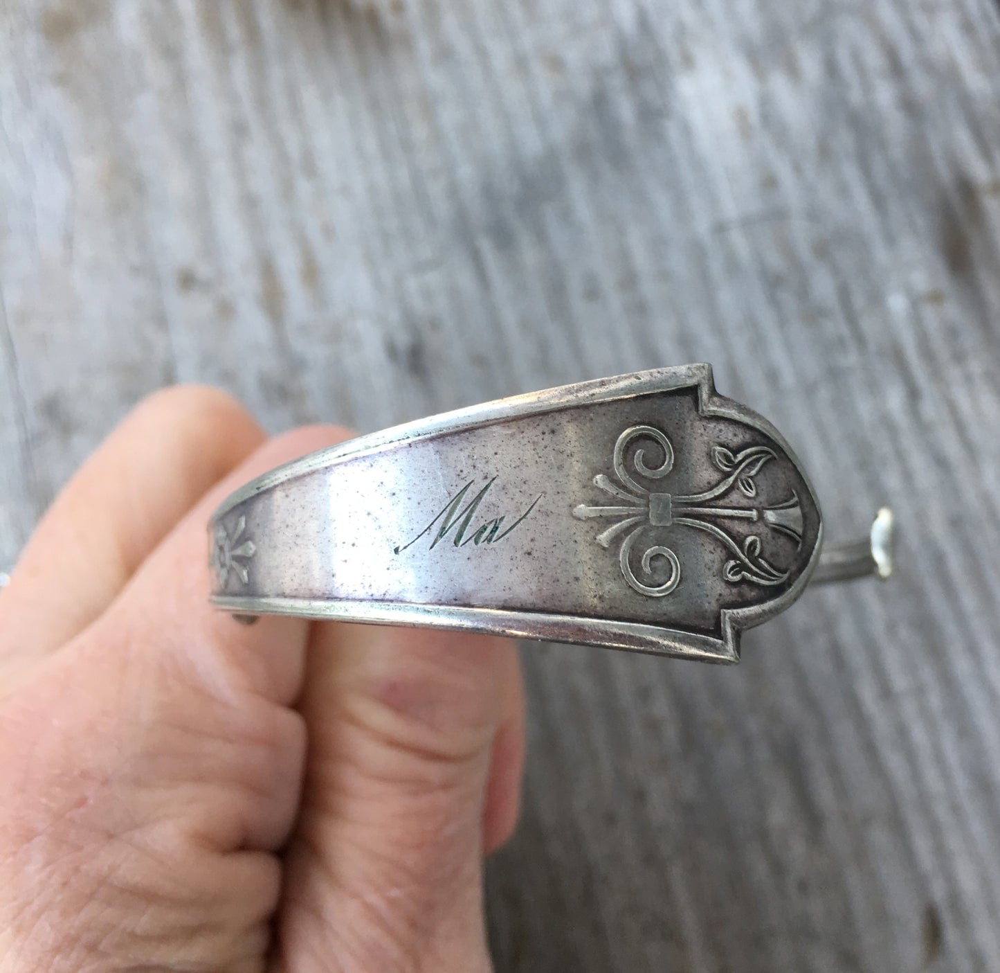 Spoon Cuff Bracelet - GEM - #4153