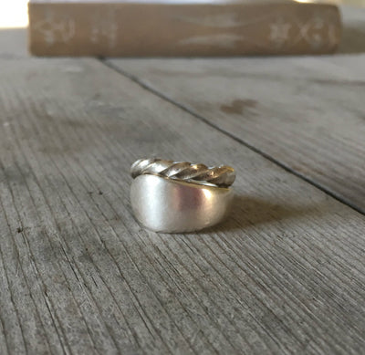 CUSTOM ORDER - Spoon Ring - WINDSOR TWIST