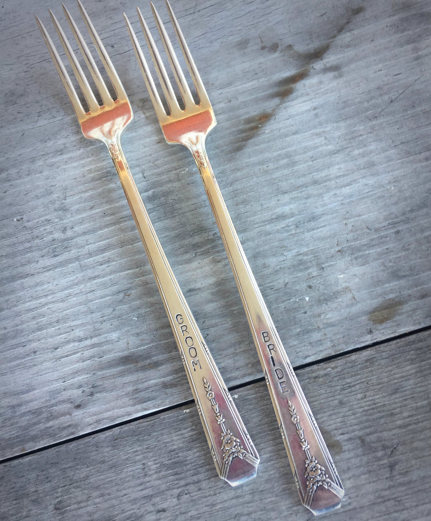 Wedding Forks - BRIDE GROOM - MILDAY - #3169