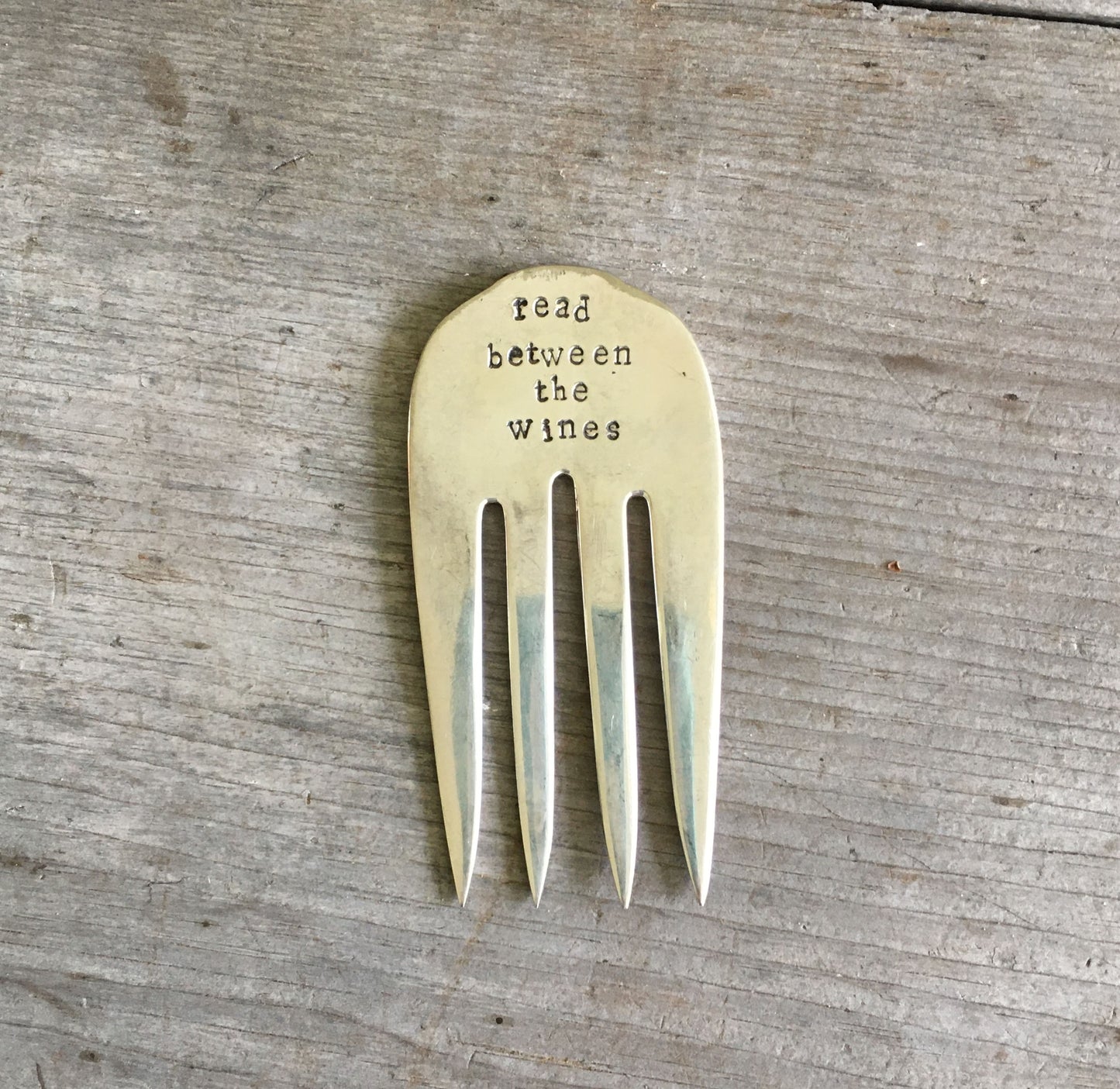 Fork Bookmark - READ BETWEEN THE WINES