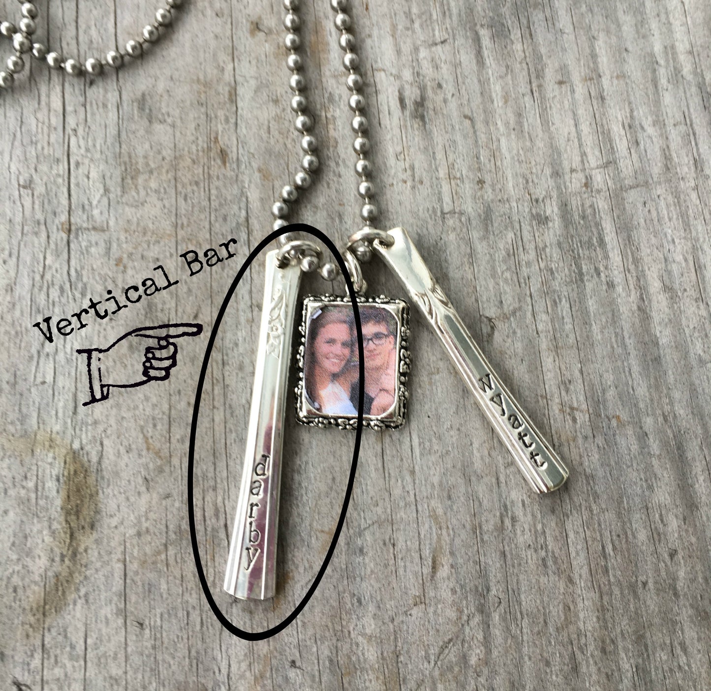 Vertical Bar Charm