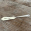 SPREAD LOVE hand-stamped spreader knife made from upcycled vintage silverware