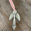 Artisan Angel Ornament from Upcycled Silverware - #5340