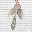 Artisan Angel Ornament from Upcycled Silverware - #5340