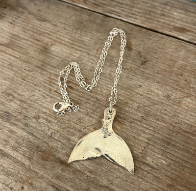 Mermaid Necklace from vintage upcycled spoon