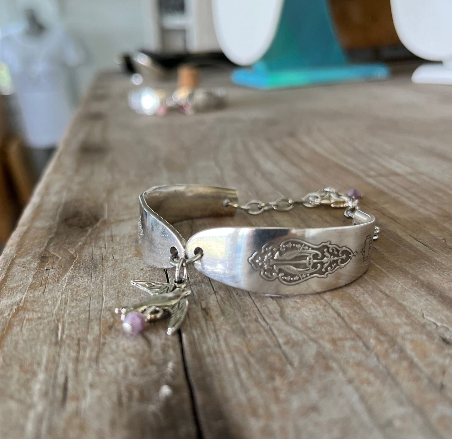 Spoon Link Bracelet - BIRD OF PARADISE - #5401