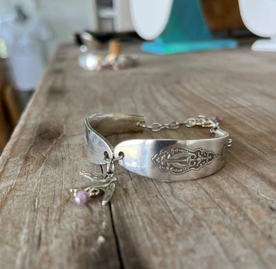 Spoon Link Bracelet - BIRD OF PARADISE - #5401