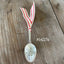 Stamped Spoon Ornament - LET IT SNOW - #5663