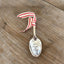 Stamped Spoon Ornament - PEACE ON EARTH - #5418