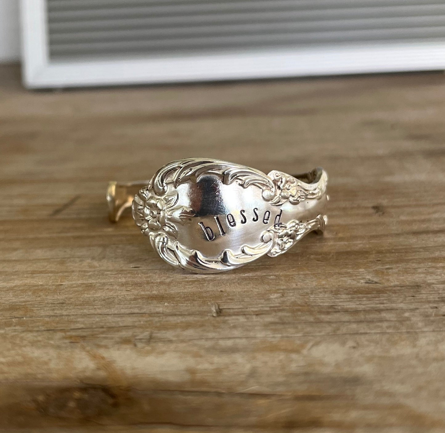 Spoon Cuff Bracelet - GRAND ELEGANCE - BLESSED - #5558