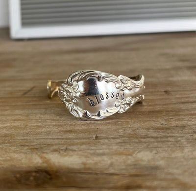 Spoon Cuff Bracelet - GRAND ELEGANCE - BLESSED - #5558