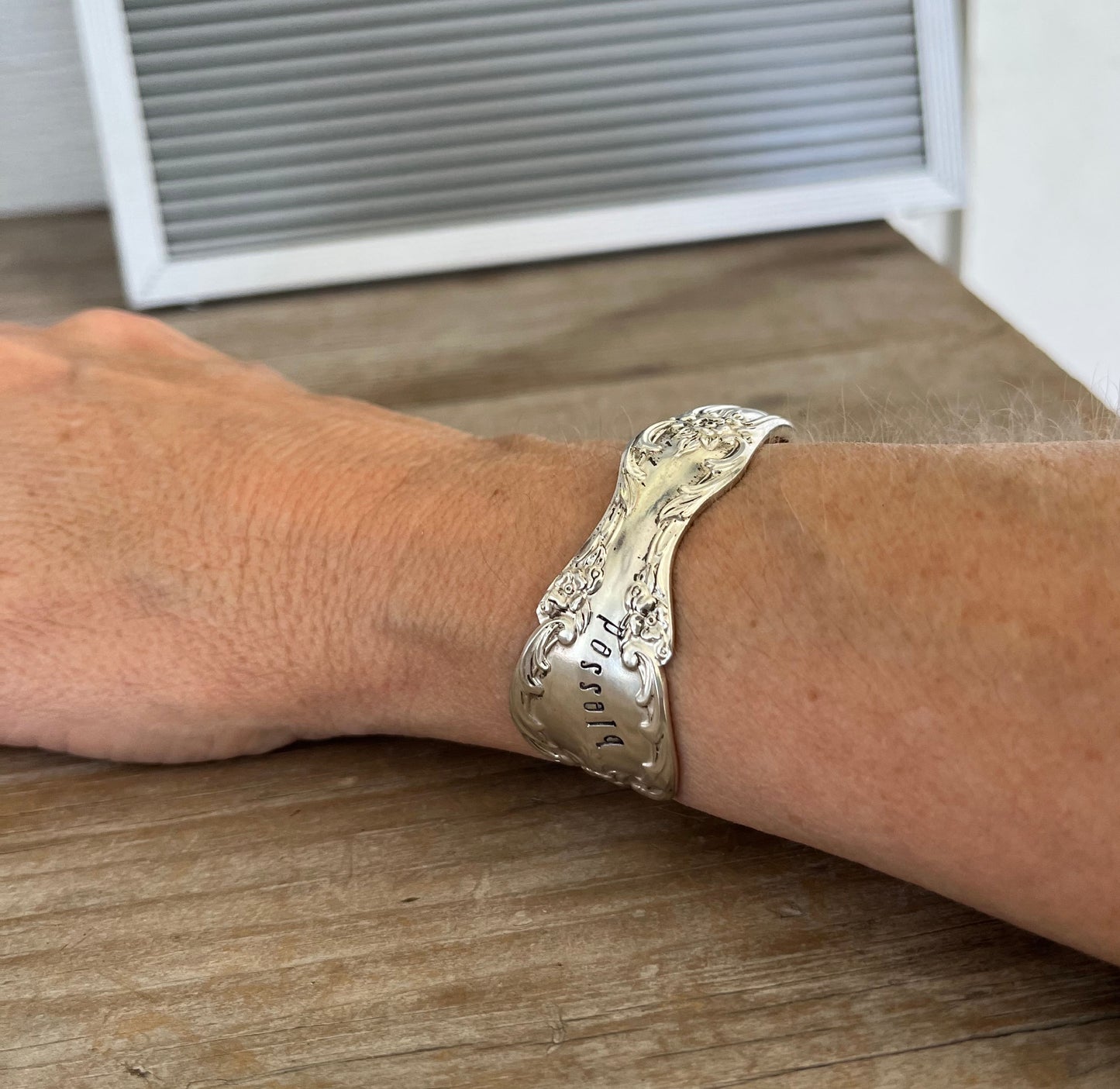 Spoon Cuff Bracelet - GRAND ELEGANCE - BLESSED - #5558