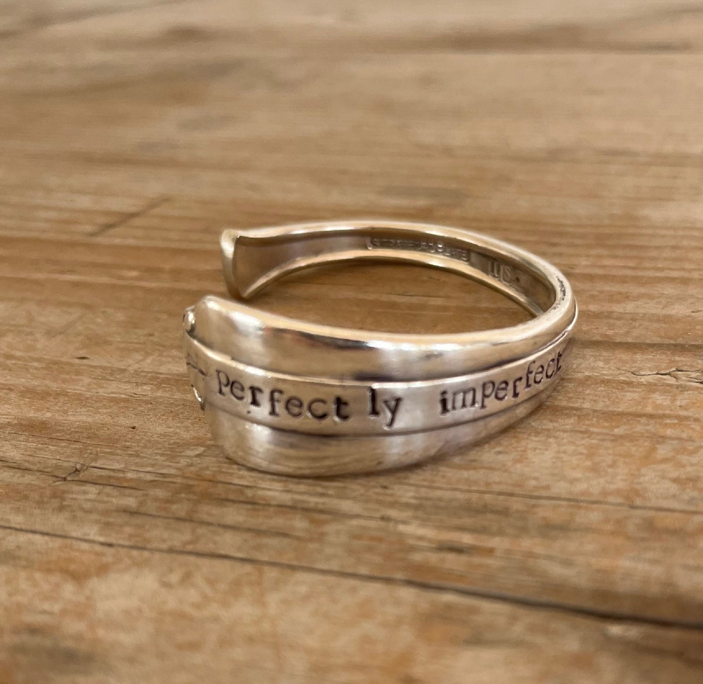 Spoon Cuff Bracelet - PERFECTLY IMPERFECT - STARLIGHT - #5608