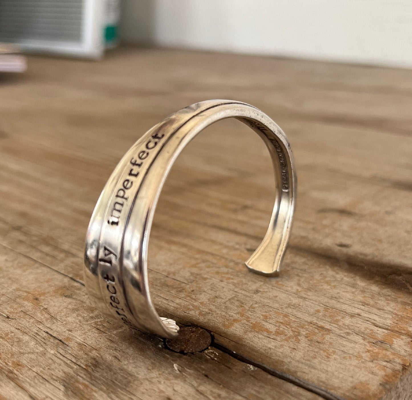 Spoon Cuff Bracelet - PERFECTLY IMPERFECT - STARLIGHT - #5608