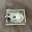 Upcycled vintage spoon guitar money clip VISION - 1923 silverplate sugar spoon