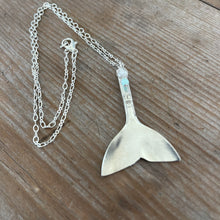 Spoon Mermaid Whale Tail Necklace