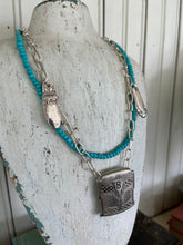 Buckles & Bits Necklace | 1920s Belt Buckle & Silverware Bits #5667