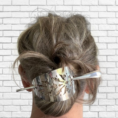 Cake Server Hair Barrette - Lincoln - #5674