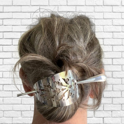 Cake Server Hair Barrette - Lincoln - #5674